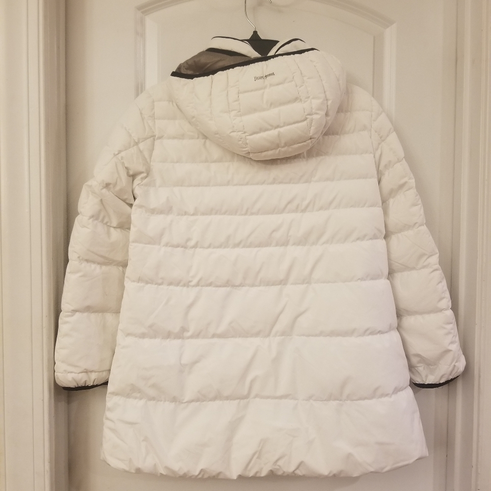 Herno Women's Gray High-neck Zip-up Padded Jacket Size S - Picture 6 of 7